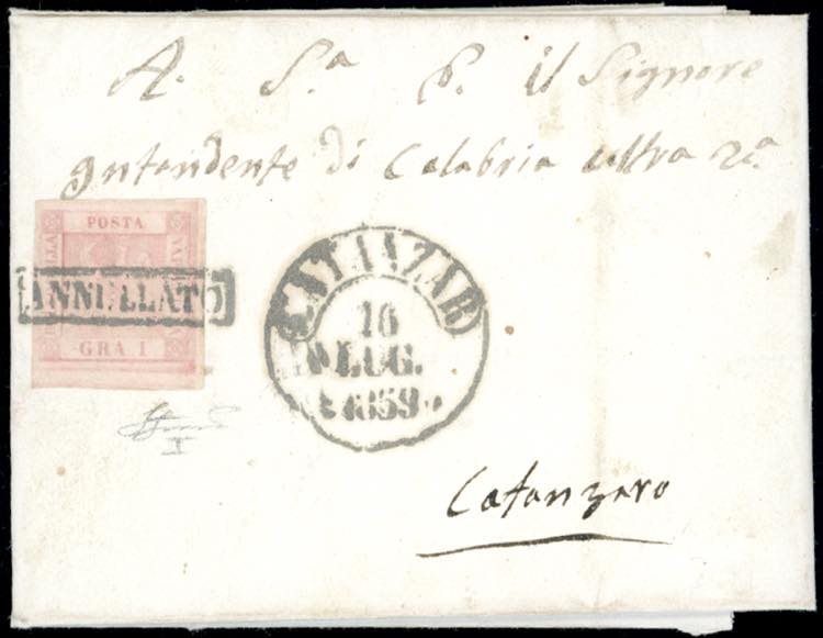 1859 - 1 grano rosa chiaro, I ... 