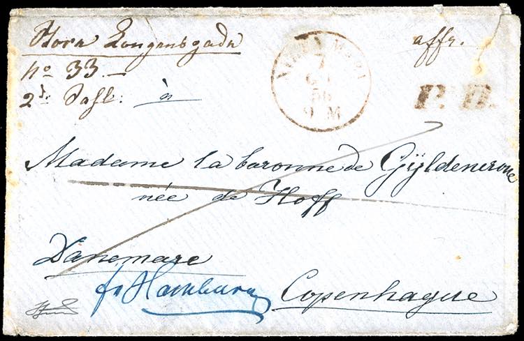 SARDEGNA-DAMIMARCA 1856 - Lettera ... 