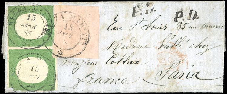 SARDEGNA-FRANCIA 1855 - 40 cent. ... 