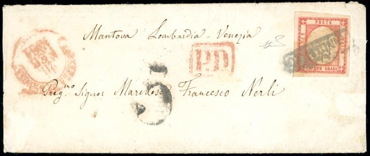 NAPOLI, annullato + cerchio rosso ... 