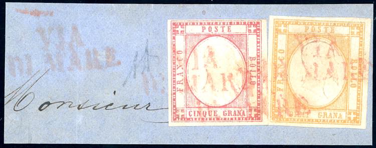 VIA DI MARE 1861, rosso punti 9 - ... 