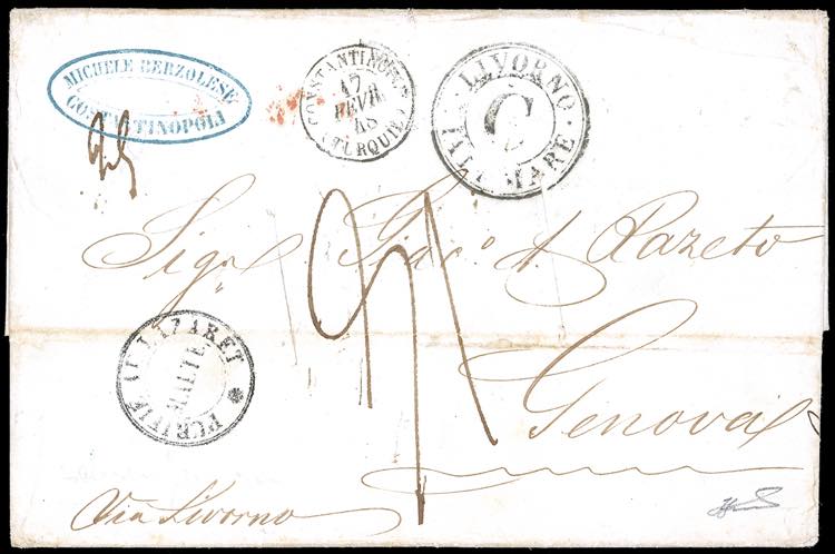 SARDEGNA-IMPERO TURCO 1848 - ... 