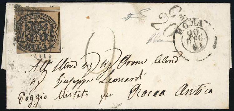 1861 - 3 baj bruno (4Aa), buono ... 