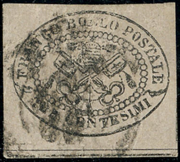 1867 - 3 cent. grigio rosa (14), ... 