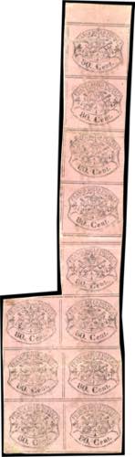 1867 - 80 cent. rosa lillaceo ... 