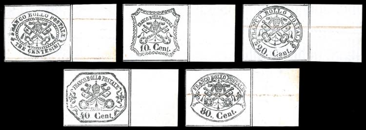 1889 - 3 cent., 10 cent., 20 ... 
