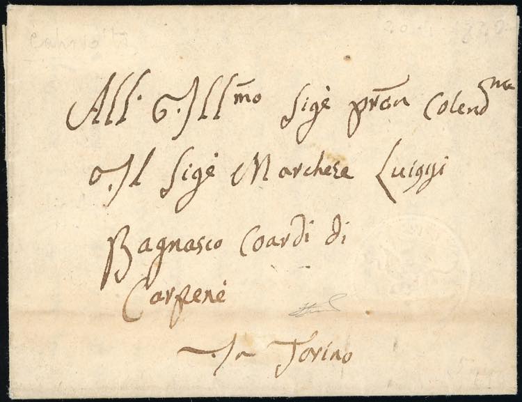 1820 - 15 cent. Cavallino, ... 