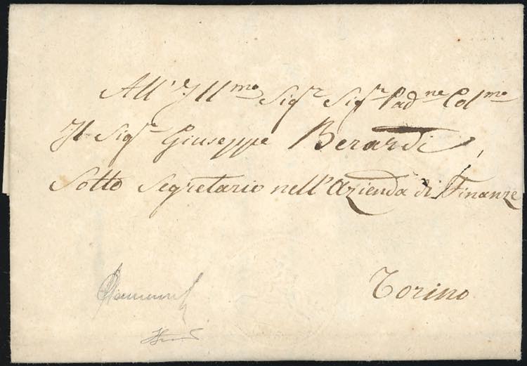 1820 ca - 15 cent. Cavallino, ... 