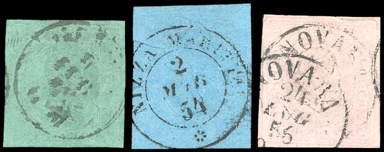 1853 - Seconda emissione, serie ... 