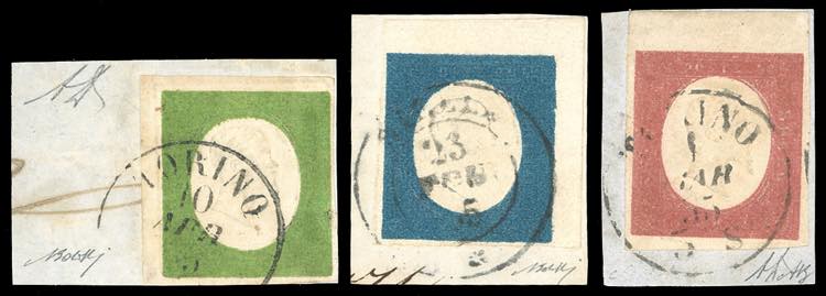 1854 - Terza emissione, serie ... 