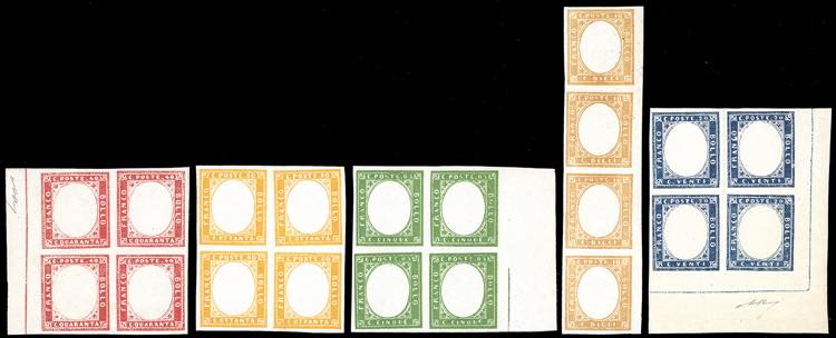 1863 - 5 cent., 10 cent., 20 ... 