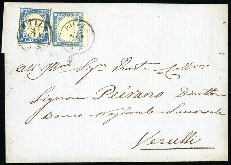 1861 - 20 cent., un esemplare ... 