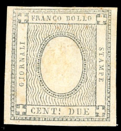 1861 - 2 cent. per stampati, ... 