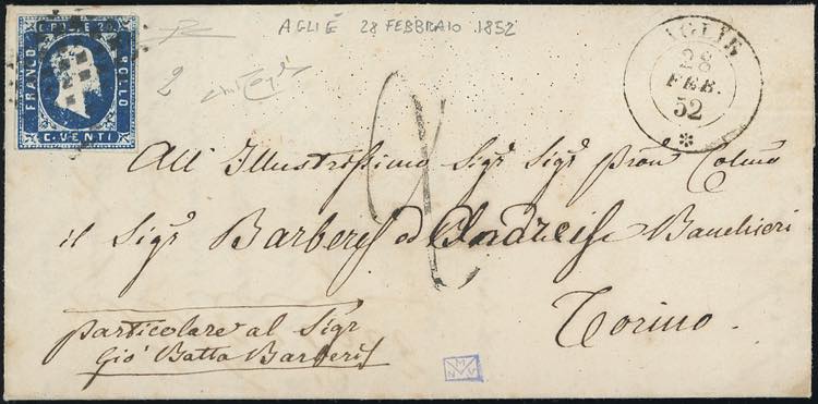 AGLIE, punti R1 - 20 cent. (2), ... 