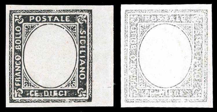 1860 - Saggi Ficarotta, 10 cent. ... 