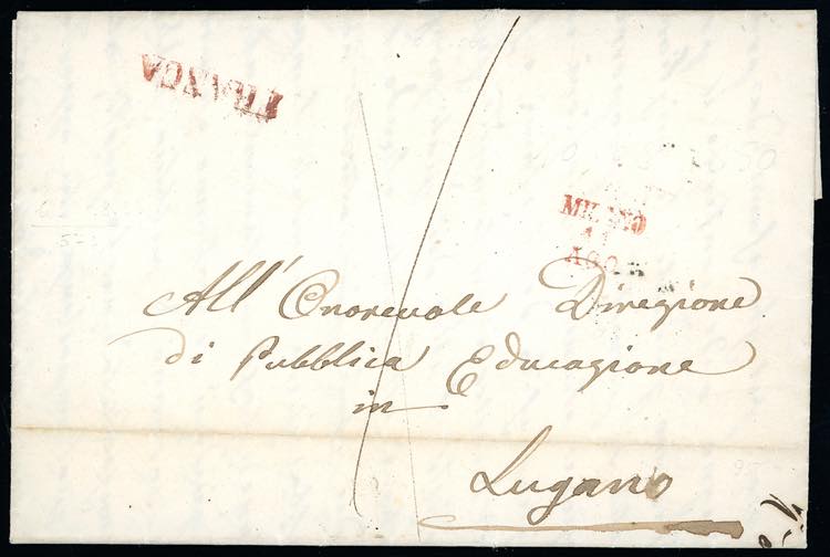 LOMBARDO VENETO-SVIZZERA 1850 - ... 