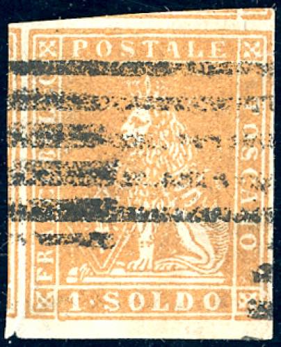 1857 - 1 soldo ocra (11), tre ... 