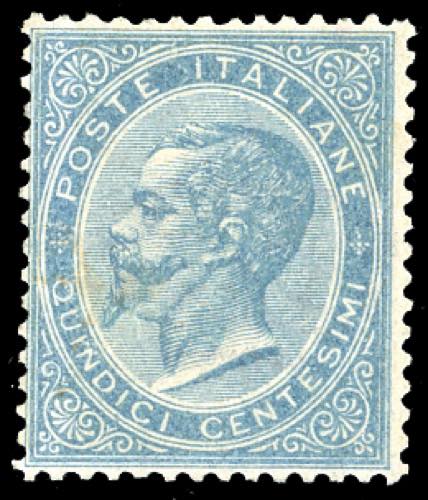 1863 - 15 cent. De La Rue (L18), ... 