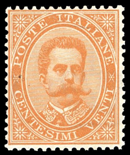 1879 - 20 cent. Umberto I (39), ... 