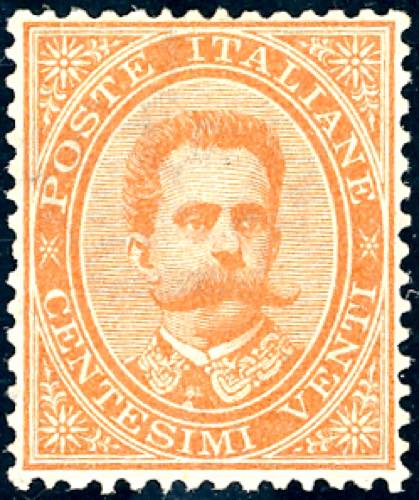 1879 - 20 cent. Umberto I (39), ... 