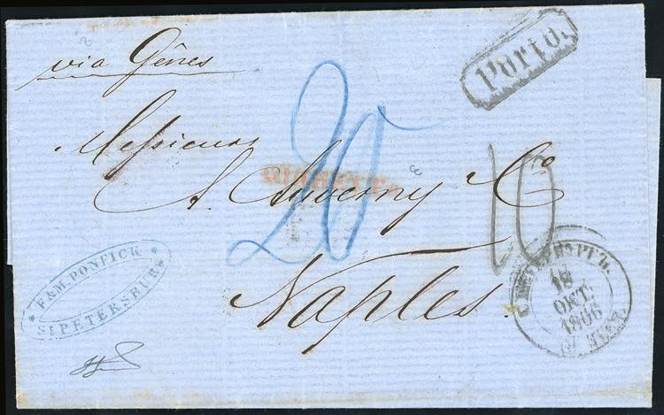 REGNO DITALIA-RUSSIA 1866 - ... 