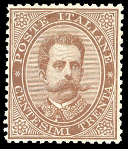 1879 - 30 cent. Umberto I (41), ... 