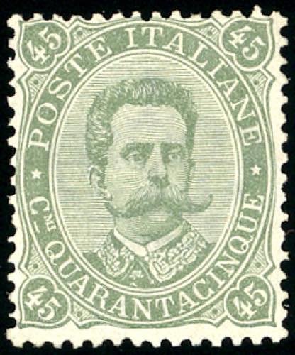 1889 - 45 cent. Umberto I (46), ... 