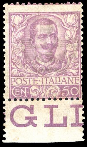 1901 - 50 cent. Floreale (76), ... 