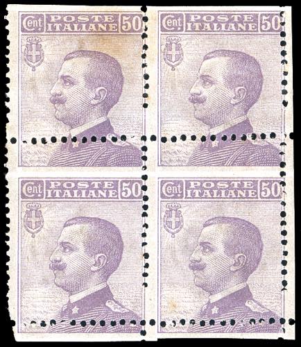 1908 - 50 cent. Michetti (85), ... 