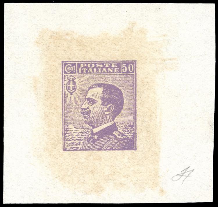 1923 - 50 cent. Michetti, falso ... 