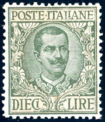 1910 - 10 lire Floreale (91), ben ... 