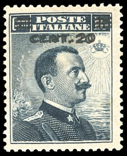 1916 - 20 cent. su 15 cent., ... 