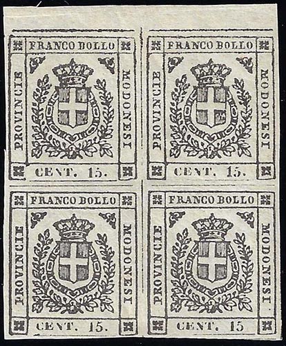 1859 - 15 cent. grigio seppia ... 