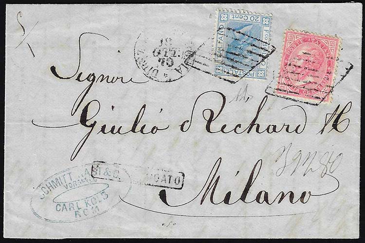 1870 - 40 cent. De La Rue, ... 