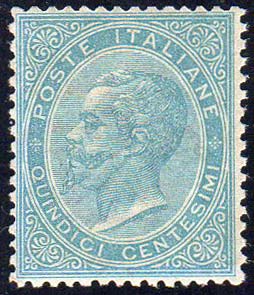1863 - 15 cent. De La Rue (L18), ... 