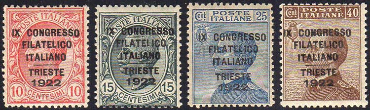 1921 - Congresso Filatelico ... 