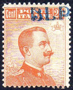 1921 - 20 cent., soprastampa BLP ... 