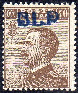 1921 - 40 cent., soprastampa BLP ... 