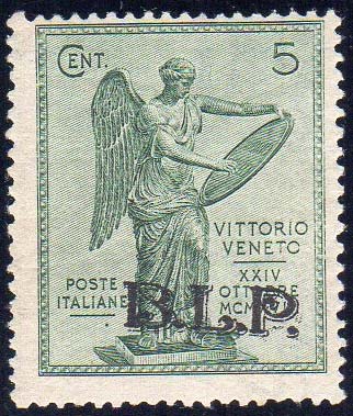 1922 - 5 cent. Vittoria, ... 