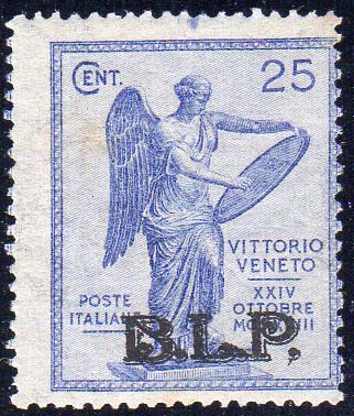 1922 - 25 cent. Vittoria, ... 