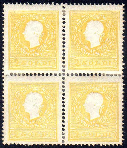 1859 - 2 soldi giallo vivo, II ... 