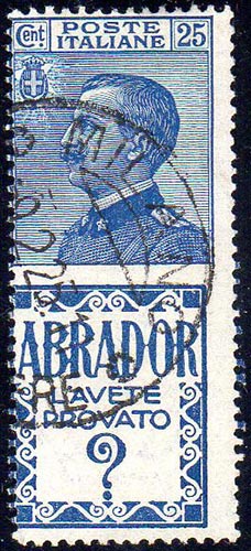1924 - 25 cent. Abrador, ... 