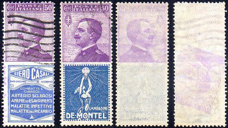1924 - 50 cent. De Montel e Siero ... 