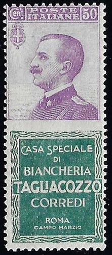 1924 - 50 cent. Tagliacozzo (17), ... 