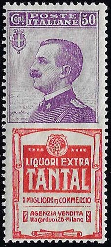1924 - 50 cent. Tantal (18), ... 