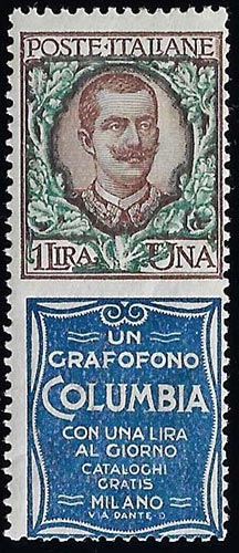 1924 - 1 lira Columbia (19), ... 