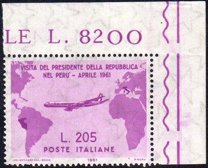 1961 - 205 lire Gronchi rosa ... 