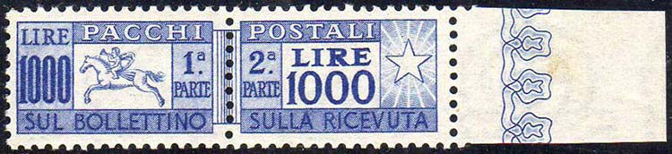 1954 - 1.000 lire Cavallino, ... 