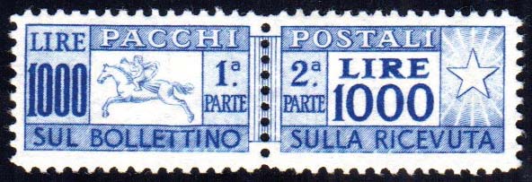 1954 - 1.000 lire Cavallino, ... 