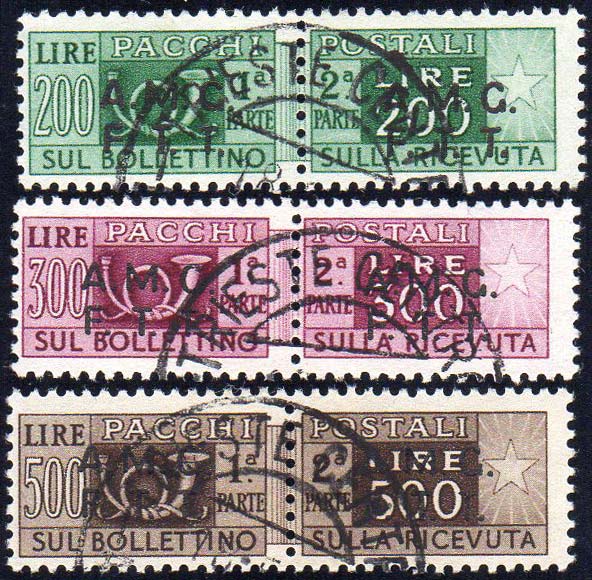 PACCHI POSTALI 1947 - 200 lire, ... 